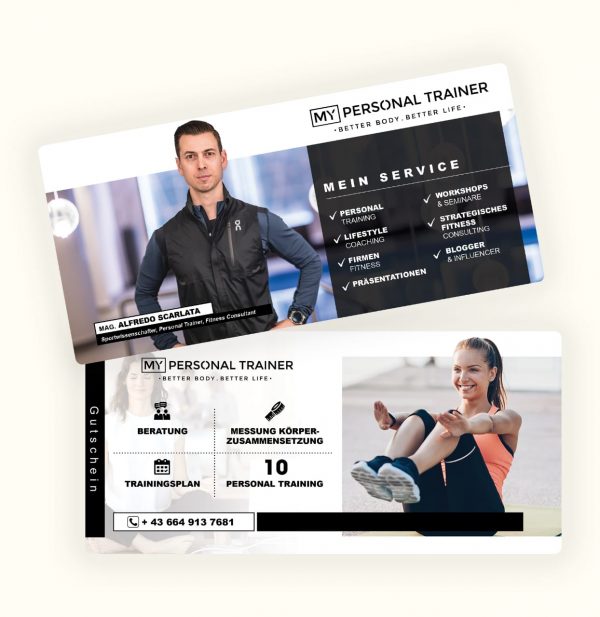 Gutschein Weihnachten Fitness Personal Training