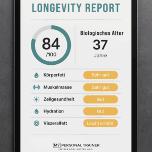 Longevity Analyse & Persönlicher Gesundheitsreport (inkl. BIA-Messung)
