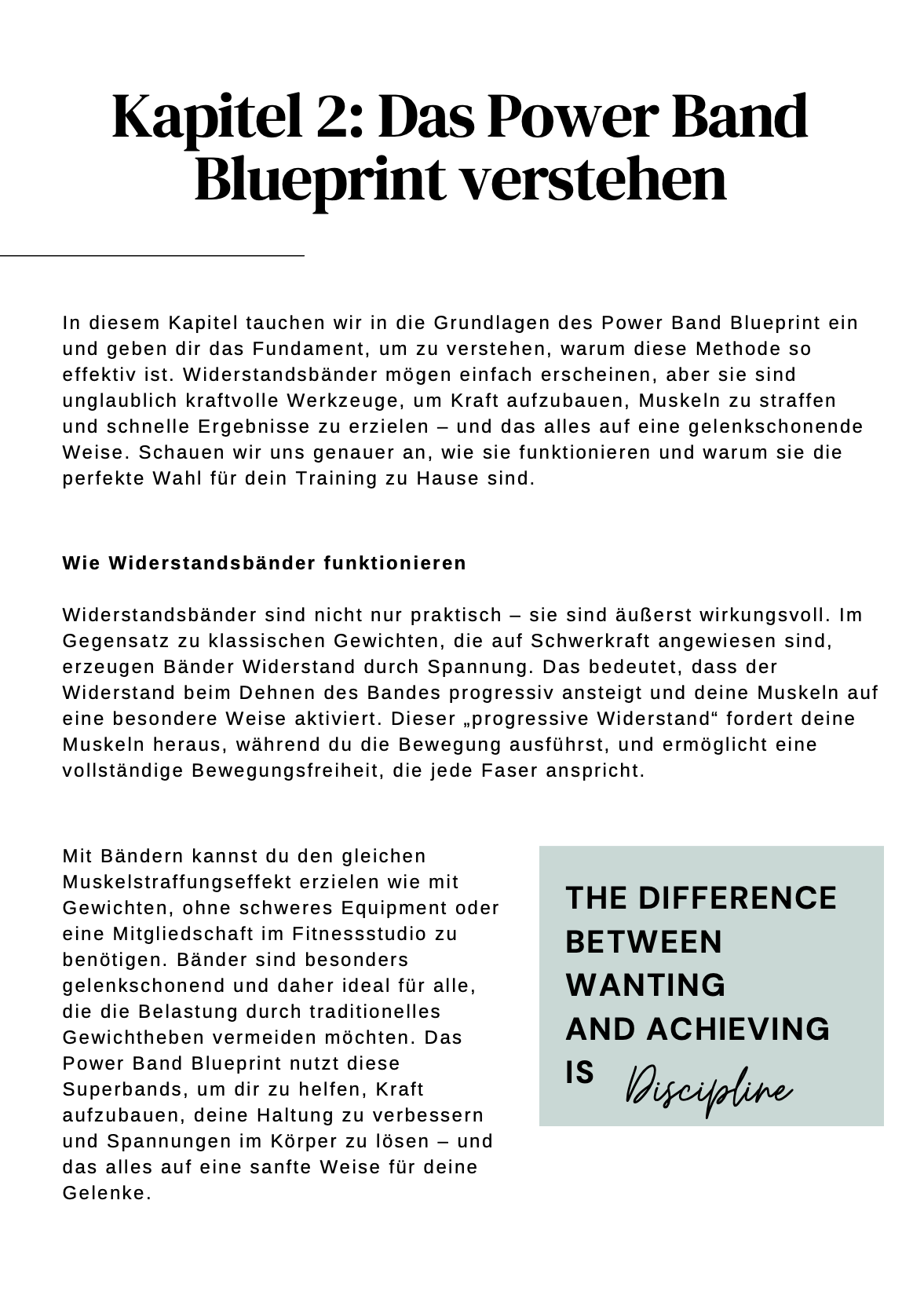 Fit mit Widerstandsbändern – Power Band Blueprint - Image 3