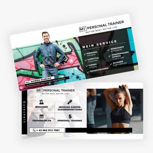 Gutschein Personal Training 5 Einheiten