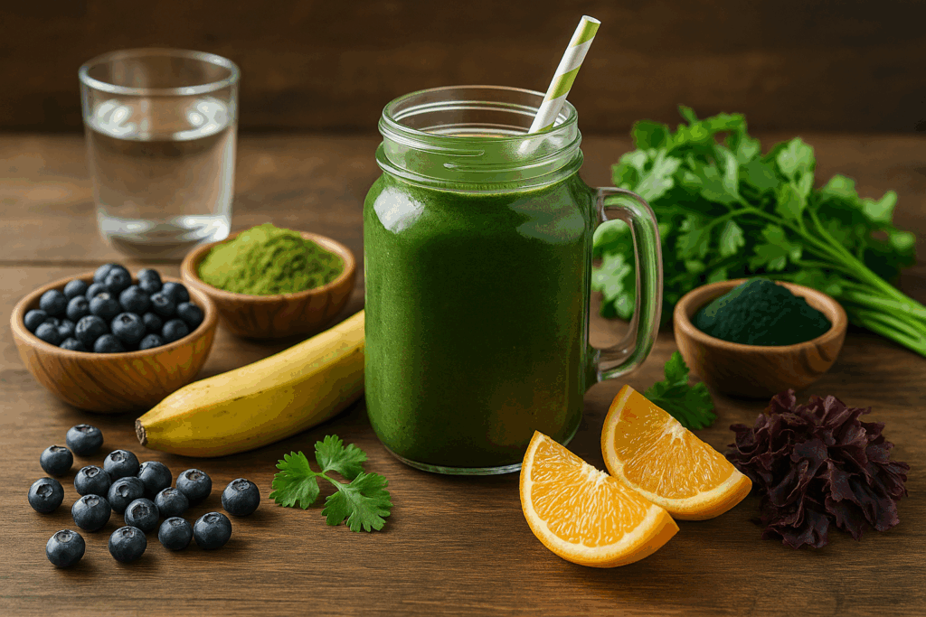 heavy metal detox smoothie