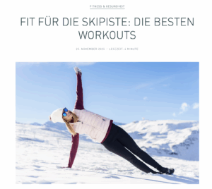 fit für die skipiste skigymnastik