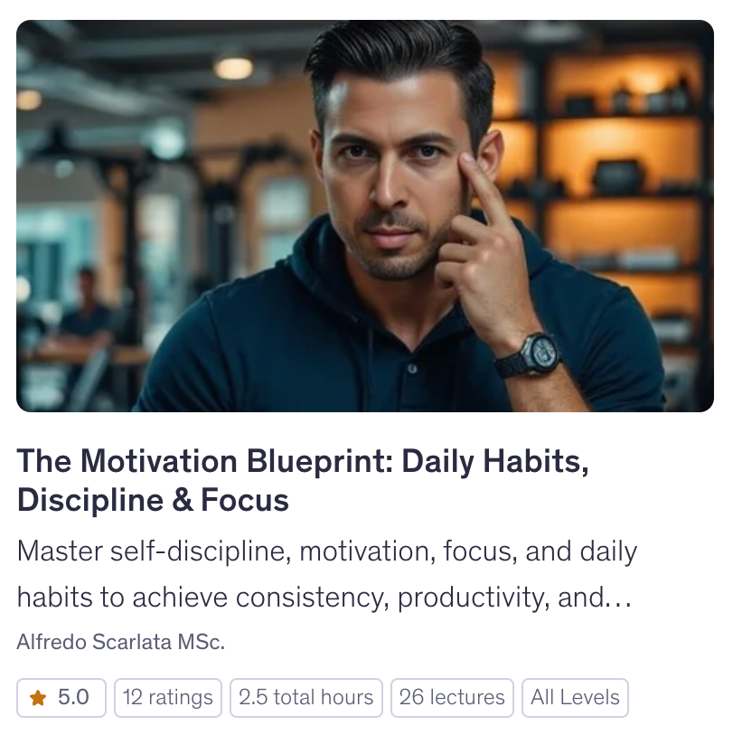 motivation blueprint