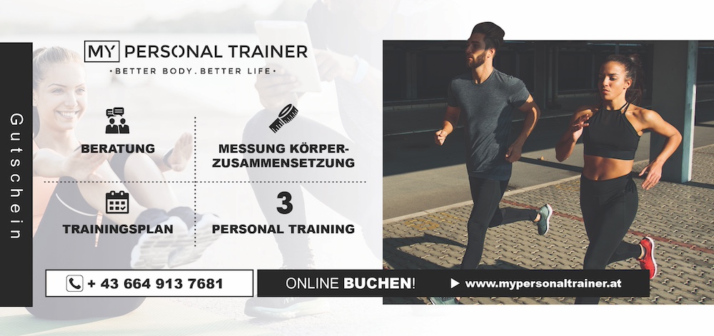 Personal Training Gutschein 3 Einheiten Wien