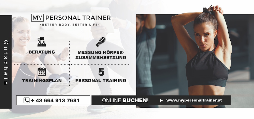 Personal Training Gutschein 5 Einheiten Wien